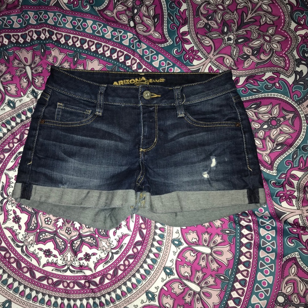 Arizona Jean Co. Dark Wash Jean Shorts
